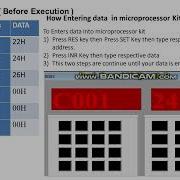 How To 8085 Programs Are Executed On Microprocessor Kit Education Programming Computer
