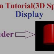 Python 3D Special Program To Display 3D Objects Cylinder
