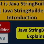 What Is Java StringBuilder Java StringBuilder Introduction Java Tutorial