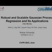 CVPR 2023 Robust And Scalable Gaussian Process Regression And Its Applications