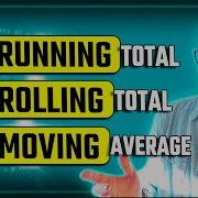 Running Rolling Total Moving Rolling Average SQL Key Data Analysis Concepts
