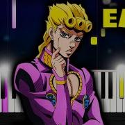 Giorno S Theme Best Part EASY Piano Tutorial By PlutaX