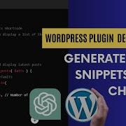 Generate Code Snippet Shortcode With ChatGPT WordPress Plugin Development With AI For Beginners