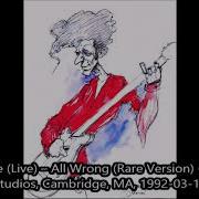 Morphine Live All Wrong Rare Version WMBR Studios Cambridge MA 1992 03 17