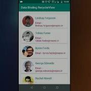 Android Data Binding With RecyclerView