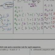 11 5 Recursive Rules For Sequences