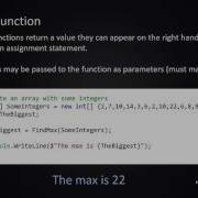 C Functions
