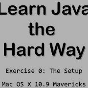 00 Installing The JDK On A Mac Learn Java The Hard Way