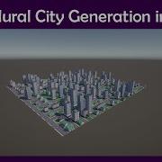 Procedural City Generator Showcase WIP