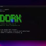 Google Dork Scanner G Dork Tool