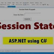 Session State In ASP NET Using C State Management