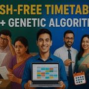 Timetable Scheduler AI Powered Clash Free College Scheduling Using Genetic Algorithm