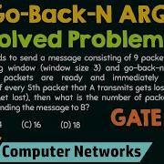 Go Back N ARQ Solved Problem 1