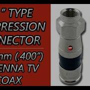 How To Install Compression F Type Connector For RG11 Coaxial Cables