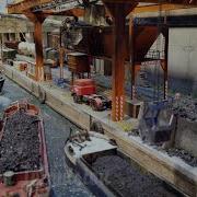 Industrial Port With Ships Railroad Grime And Rust HO Scale Model Train Layout By Erik De Boeck