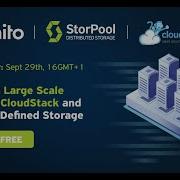 Building A Large Scale IaaS With CloudStack And Software Defined Storage