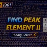 LeetCode 1901 Find Peak Element II Binary Search Golang