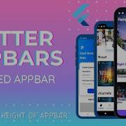 Flutter Extended AppBar Height Increasing AppBar Size Flutter AppBars
