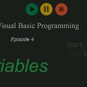 Visual Basic Episode 4 Using Variables