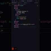 HTML CSS JS Triangle Pattern Empty Triangle THINHPHAM Shorts