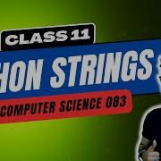 Strings COMPLETE THEORY For Class 11 Computer Science 083