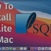 How To Install SQLite On Mac