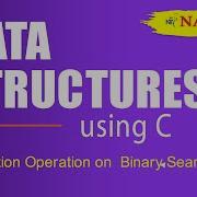 Deletion Operation On Binary Search Tree Part 1 Data Structures Using C