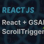 React GSAP ScrollTrigger