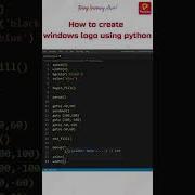 Draw Windows Logo Using Python Practically Python For Beginners