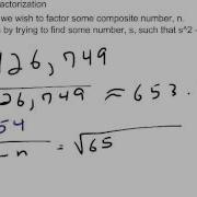 Fermat Factorization