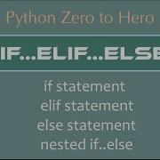 Python 𝕚𝕗 𝕖𝕝𝕚𝕗 𝕖𝕝𝕤𝕖 Statement Python Beginners Tutorial An IT Professional