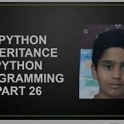 Python Inheritance Python Programming Python Tutorial Part 26