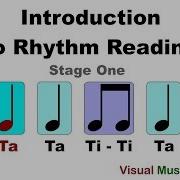 Introduction To Rhythm Reading Stage One