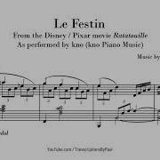 Le Festin Kno Piano Music Sheet Music Transcription