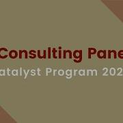 Consulting Panel Summer Catalyst Program June 2020