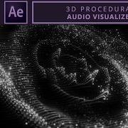 3D Procedural Audio Visualizer In After Effects No Plugins