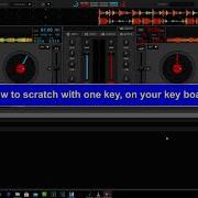 HOW TO SCRATCH WITH ONLY ONE KEY VIRTUAL DJ 8 KEYBOARD SCRATCHING TECHNIQUE