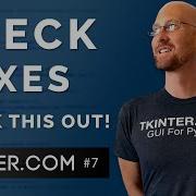 Checkboxes Intro To Tkinter 7