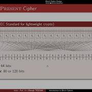 Block Cipher Design