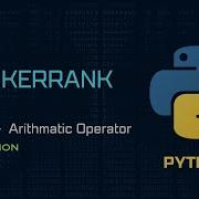 03 Arithmatic Operators HackerRank Python Solutions Codescoot
