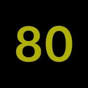 80 Seconds Countdown Timer With Sound Effect