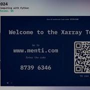Henderson Et Al Xarray Friendly Interactive And Scalable Scientific Data Analysis SciPy 2024