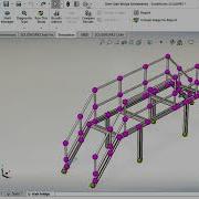 SolidWorks Simulation Tutorial Static Study Of Stair Bridge Step By Step Structural Analysis