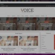 Setting Up WordPress Website Using Voice Theme Quick Guide