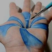 Trick Art On Hand Cool 3D Hole Optical Illusion