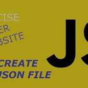 Scrape Website Data Into JSON File Simple Javascript Exercise