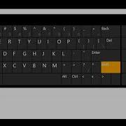 On Screen Keyboard Implemented In C WPF For Windows 10