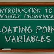 CAE 0012 Floating Point Variables