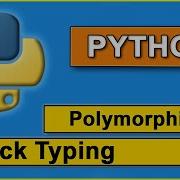 Duck Type Polymorphism In Python