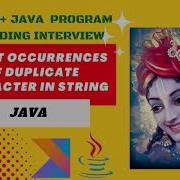 Java Program To Count Duplicate Characters In A String